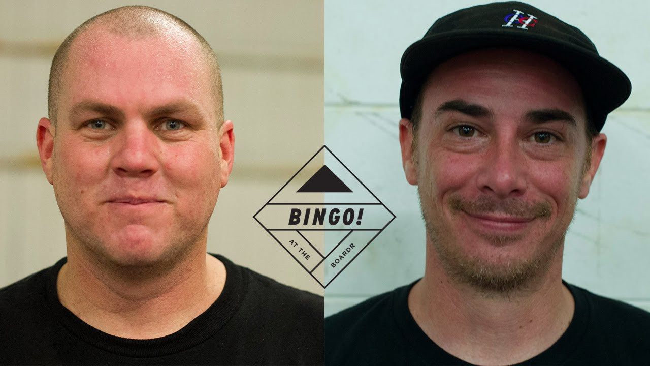 We're putting all the individual match ups for the later rounds in the industry game of SKATE we had here at The Boardr. We called it BINGO at The Boardr where letters worked opposite from SKATE, so the first old guy with BINGO wins. <br /><br />Check all the matches here: http://theboardr.com/post/BINGO_at_The_Boardr<br /><br />Check photos and the overall video recap from BINGO here:<br />http://theboardr.com/post/BINGO_Game_of_SKATE_Dekline_Premiere