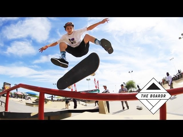 We're in Phoenix this weekend for Cowtown's Phoenix Am. They're using The Boardr Live for scoring and the live webcast on Sunday. We've got a few clips of the ripping skateboarding that's already going down in practice today.