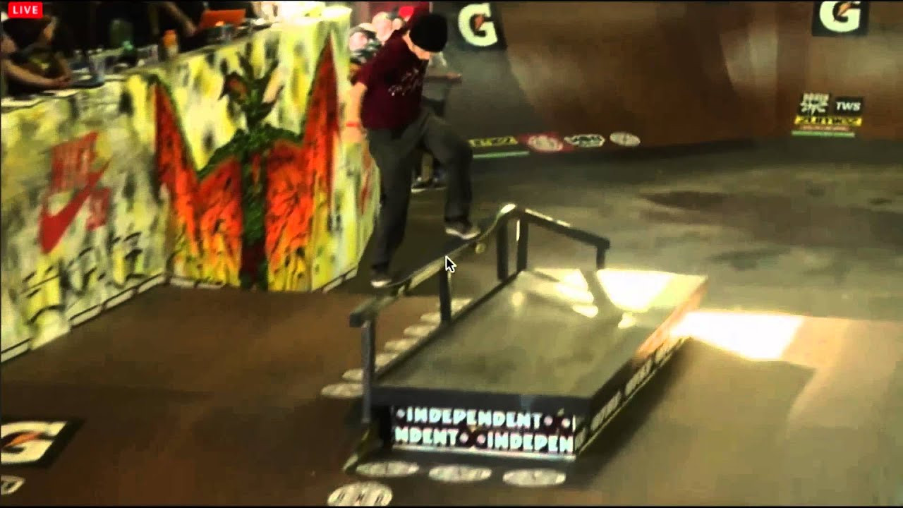 In his first run, Jack Olson locked down the Tampa Am 2013 title. He forced everyone who skated after him to have to step it up for first. Maybe that's why they all fell off. Check the replay from the webcast here. Full results are at http://TheBoardr.com/Results