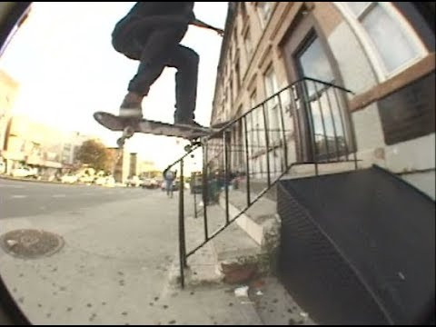 Elkin Raw Tapes, back at it again with the raw street footy. This episode comes pretty heavy with some Aaron Herrington Static IV-era footage, some solid Leo Gutman clips from his part in the Brodies and always a treat to see some Jordan Trahan as well. Also featuring Kevin Lowry, Brian Clarke, Rob Campbell, Lurker Lou and more.