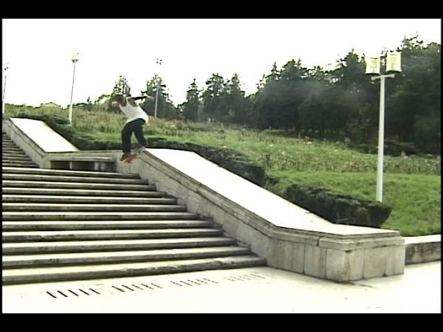 Shortly after the release of the Static II video in 2004, a few of us still had a heavy travel bug that we couldn't shake. And we soon found ourselves planning a new trip. Cohorts Paul Shier, Kenny Reed, Kenny Hughes and Josh Stewart set out to find a new destination even more bizarre than Cairo…..so naturally, they picked Transylvania. Starting in Sofia, Bulgaria, they traveled by train through the night into Romania and eventually settling in the province of Transylvania. Visiting Dracula's castle wasn't the scariest part of the trip, though…finding skatespots was. A lot of this footage never got used so we put together some highlights for this little flashback edit to 15 years ago. Featuring skateboarding in Bulgaria and Romania.