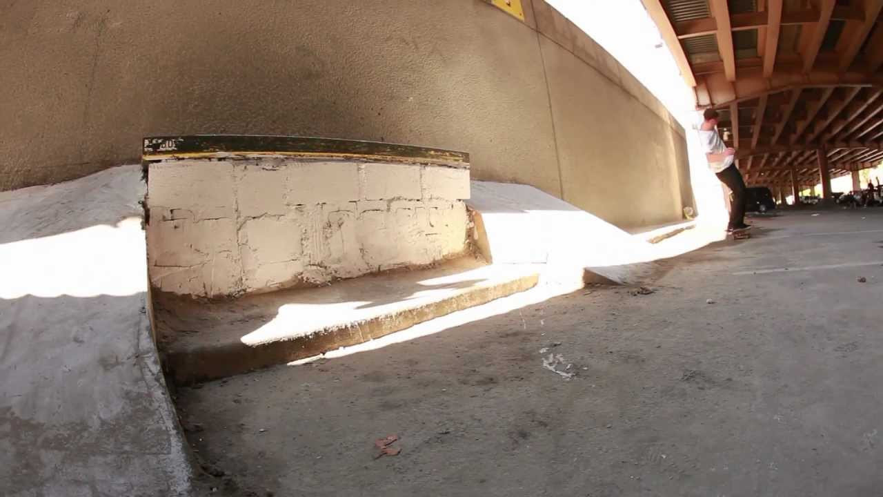 Pontus Alv and the Polar team traveled to NYC this fall to shred the streets and film for their upcoming video. Teaming up with Joel Meinholz and Fred Gall they built a new obstacle at the DIY spot under the BQE expressway in Brooklyn. After almost getting shut down by a massive storm and the NYPD, the cement dried just in time for us to throw a Bum Rush the Spot event and a whole slew of northeastern skaters showed up to show their support. Thanks to Converse, KCDC, Theories, Thrasher, Loud Headphones and I Am Your Villain for their support.