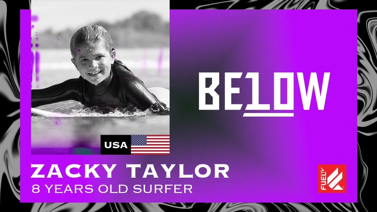 🩸GET READY, NEW BLOOD IS TAKING OVER! THE KIDS ARE ON COMMAND FROM NOW ON!🩸<br />BELOW 10 brings the young talents under 10 year old, from all around the world to you!<br /><br />In this Below 10 episode we bring you the 8-year-old Zacky Taylor. This kid surfs and rips! <br />Zacky’s wants to do a surf trip to Oahu, because of Pipeline!<br /><br />And you? Where you want to do a surf trip?<br /><br />Every week a new episode premieres on our Youtube channel.<br /><br />STAY TUNED!📺<br /><br />Know where we are https://fuel.tv/find-us/<br /><br />#fueltv #actionsports #below10 #youngbloods #actionkids
