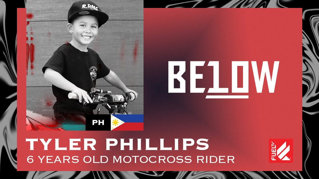 🩸GET READY, NEW BLOOD IS TAKING OVER! THE KIDS ARE ON COMMAND FROM NOW ON!🩸<br />BELOW 10 brings the young talents under 10 year old, from all around the world to you!<br /><br />In this episode of the Below 10 we present to you Tyler Phillips. Tyler’s only six years old but he knows how to ride a motocross bike! Born in Philippines, now he rides in Australia.<br />And yes, of course he would break a bone to accomplish a backflip.<br /><br />Every Tuesday a new episode premieres on our Youtube channel.<br /><br />STAY TUNED!📺<br /><br />Know where we are https://fuel.tv/find-us/<br /><br />#fueltv #actionsports #below10 #youngbloods
