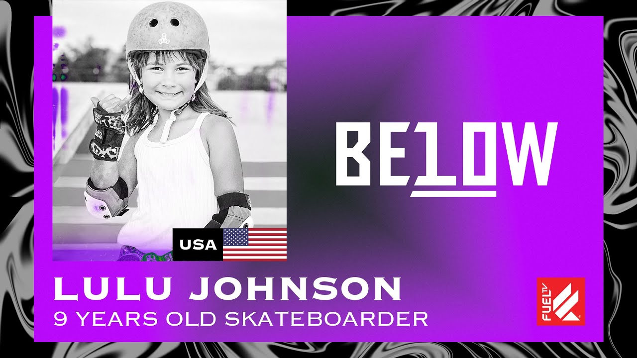 🩸GET READY, NEW BLOOD IS TAKING OVER! THE KIDS ARE ON COMMAND FROM NOW ON!🩸<br />BELOW 10 brings the young talents under 10 year old, from all around the world to you!<br /><br />In this episode of BELOW 10 we bring you the young talented girl Lulu Johnson. Lulu is one of our skateboarders. She’s from the United States and she’s only 9 years old.<br />The obstacle that she likes the most is the transitions, because she loves to get aired!<br /><br />The full video is already available on our Youtube, go check it (link in bio)😉<br /><br />Every Tuesday and Saturday a new episode premieres on our Youtube channel.<br /><br />STAY TUNED!📺<br /><br />Know where we are https://fuel.tv/find-us/<br /><br />#fueltv #actionsports #below10 #youngbloods #actionkids