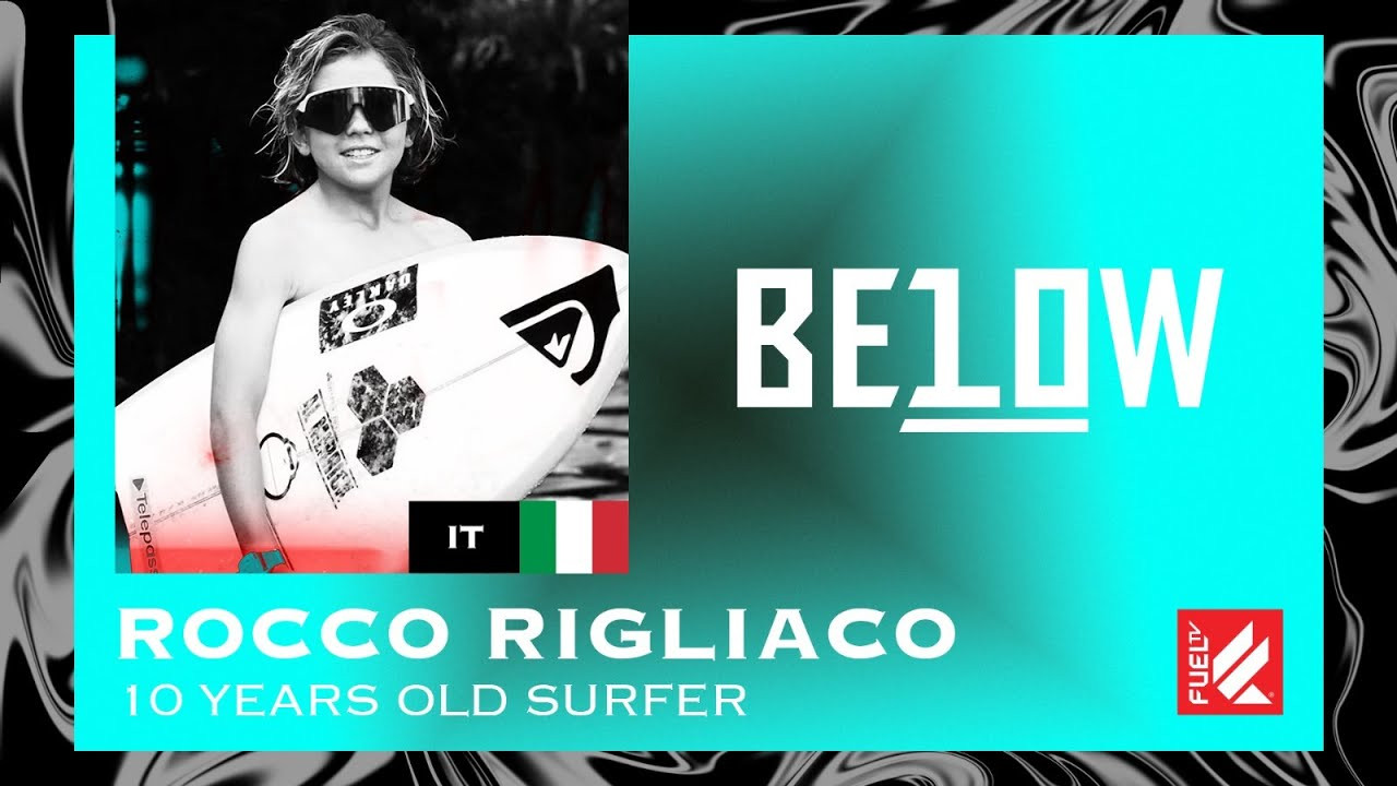 🩸GET READY, NEW BLOOD IS TAKING OVER! THE KIDS ARE ON COMMAND FROM NOW ON!🩸<br />BELOW 10 brings the young talents under 10 year old, from all around the world to you!<br /><br />In this new BELOW 10 episode we bring you Rocco Rigliaco, the 9-year-old Italian surfer, who know how to rip!<br />Rocco’s best wave was a barrel in Telescopes, Mentawai. <br />What a dream!<br /><br />Every Tuesday a new episode premieres on our Youtube channel.<br /><br />STAY TUNED!📺<br /><br />Know where we are https://fuel.tv/find-us/<br /><br />#fueltv #actionsports #below10 #youngbloods #actionkids