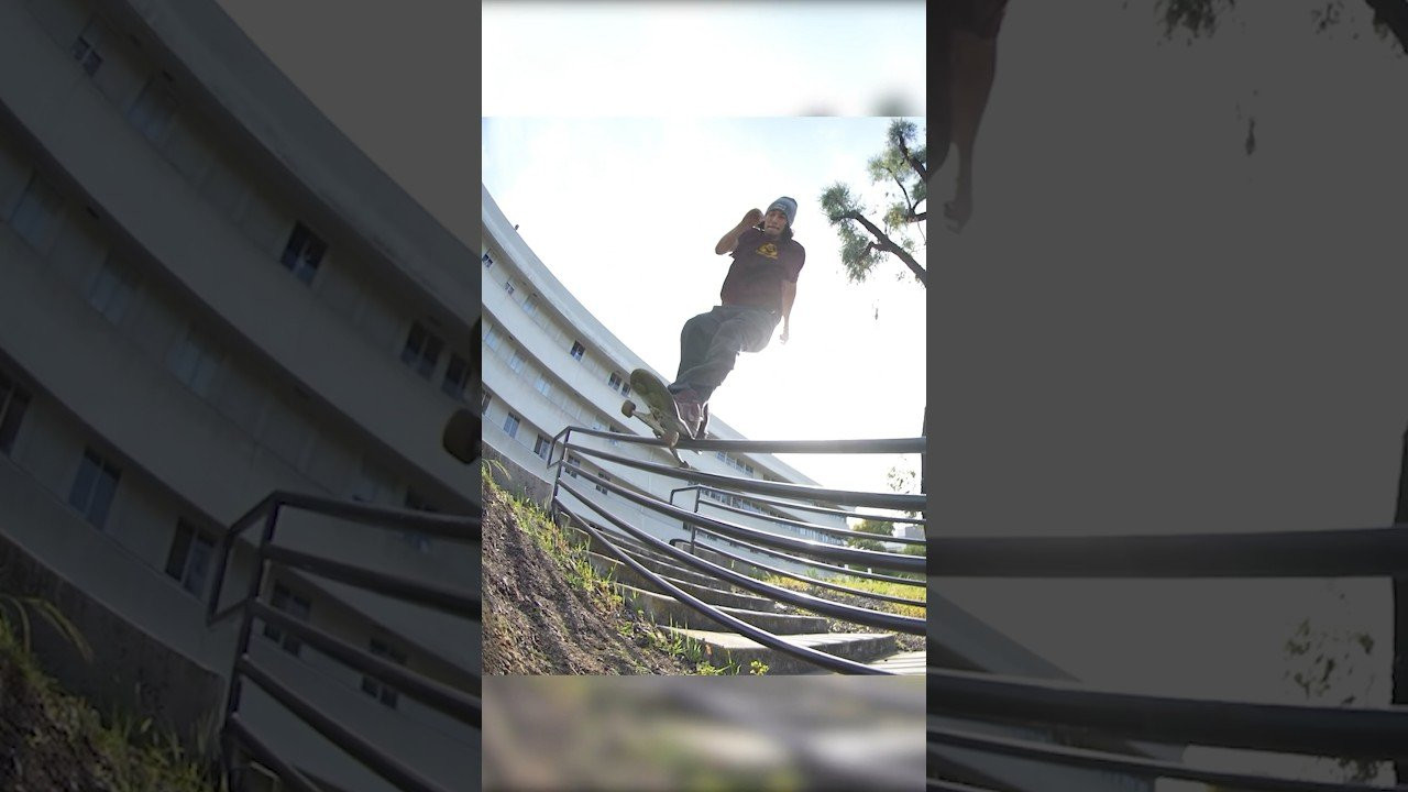 Mr Ramirez isn't playing games, but his effortless style makes incredible, top-notch skateboarding feel like a casual cruise. Salute to San Diego’s superlative soldier.