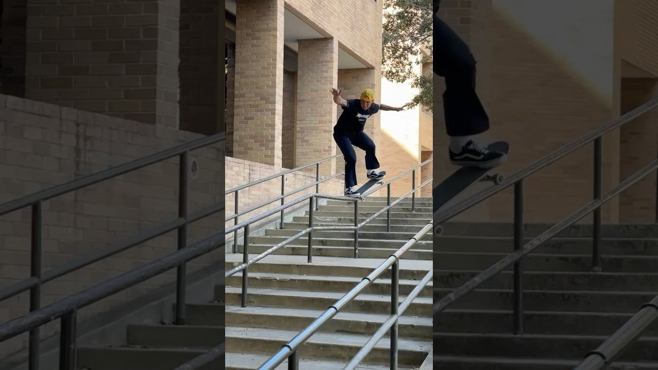 Elijah Berle went in on the Vans Thrasher Weekend Tour.