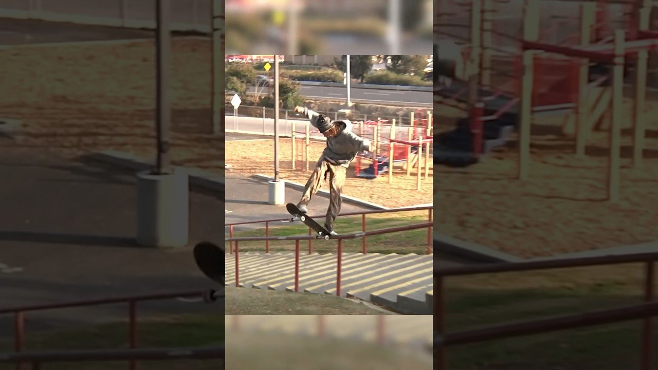 🤯 Lazer Crawford for PLAN B Skateboards. Full video playing on our site.