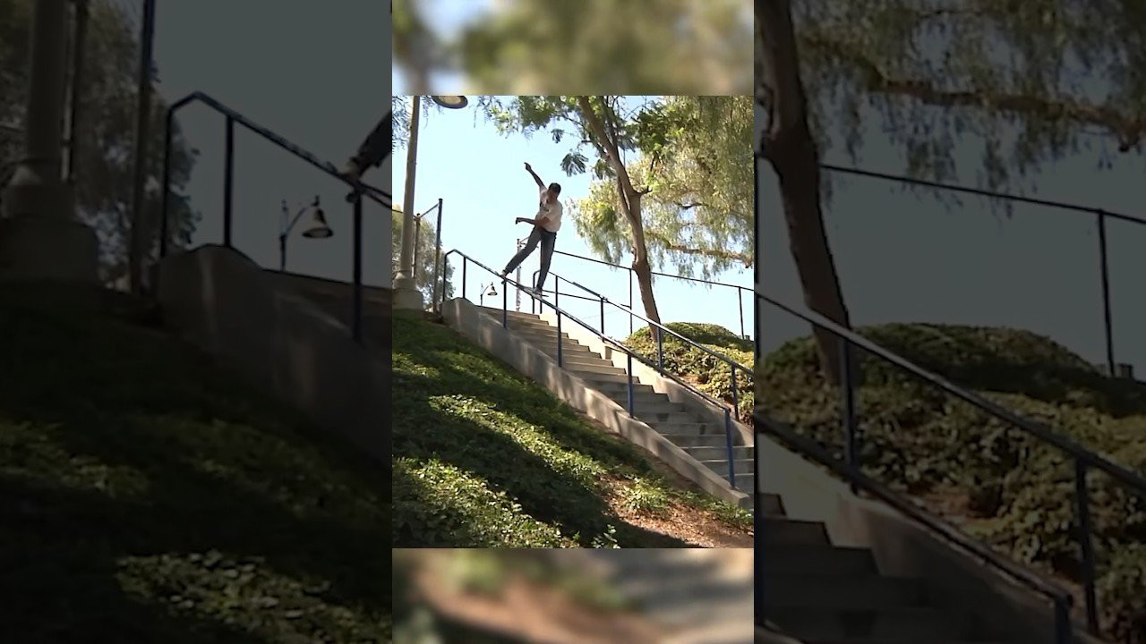 Brandon keeps the Zero legacy intact, running classic tricks on the biggest terrain he can find in Southern California.