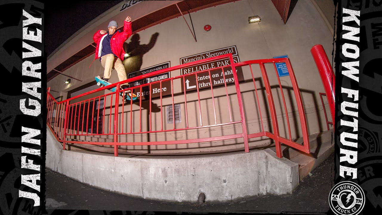 Jafin Garvey. Thunder Trucks. Know Future. Know Control.<br />https://www.instagram.com/jafingarvey/<br /><br />http://www.thundertrucks.com/<br />https://www.instagram.com/thundertrucks/<br />http://facebook.com/thundertrucks<br />https://twitter.com/thundertrucks