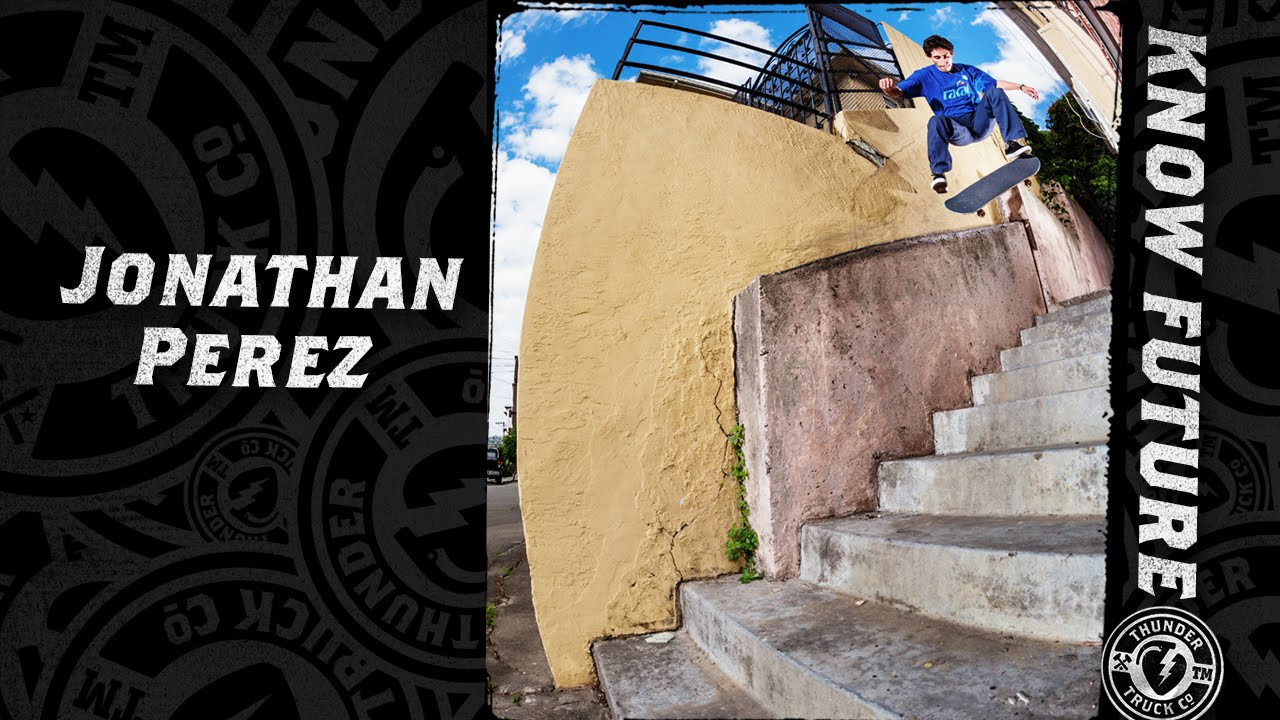 Jonathan Perez. Thunder Trucks. Know Future. Know Control. <br />https://www.instagram.com/jahnperez_/<br /><br />http://www.thundertrucks.com/<br />https://www.instagram.com/thundertrucks/<br />http://facebook.com/thundertrucks<br />https://twitter.com/thundertrucks