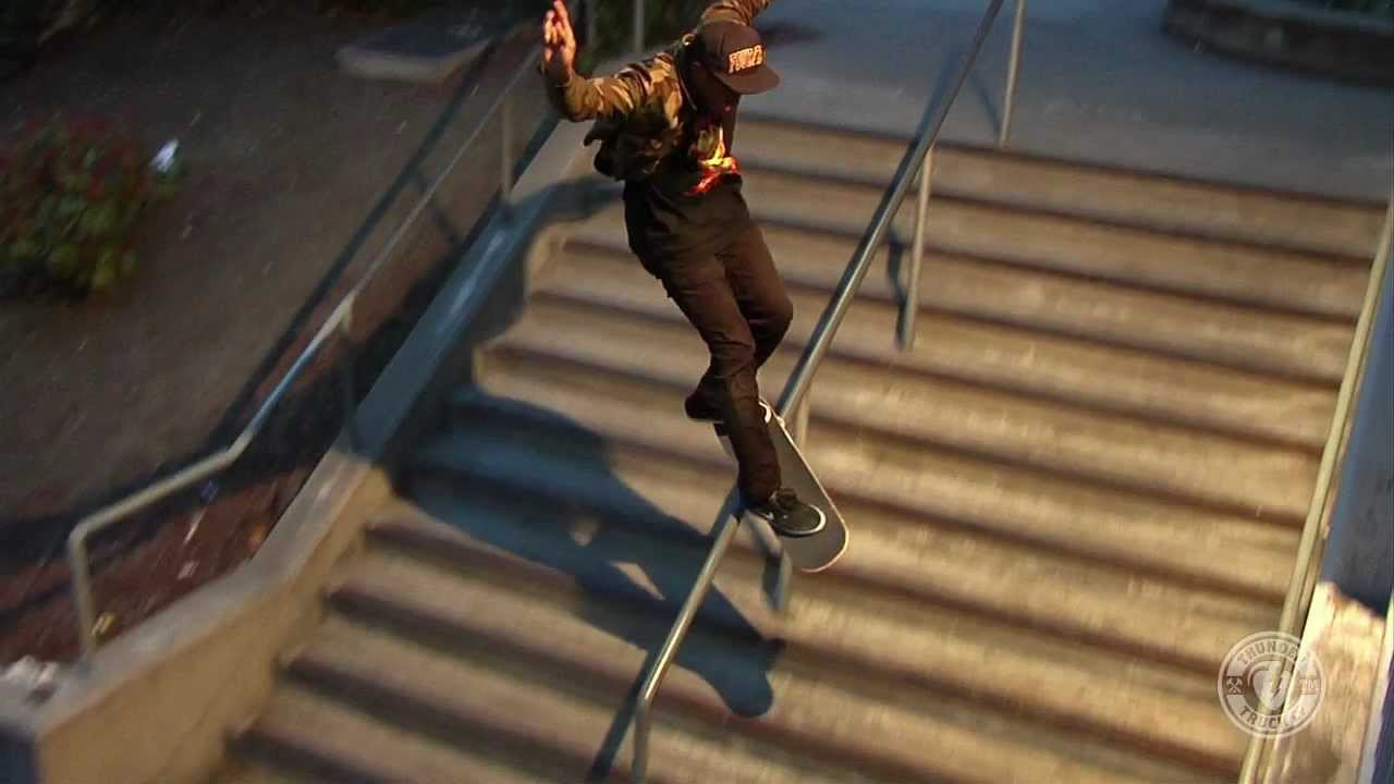 Ishod Wair. Thunder Trucks. Thunder. Know Control.<br /><br />Win a set of Ishod's trucks, follow @ishod on instagram. http://instagram.com/ishod<br /><br />http://www.thundertrucks.com<br /><br /><br />http://www.facebook.com/Thunder.Trucks<br /><br /><br />https://twitter.com/thundertrucks