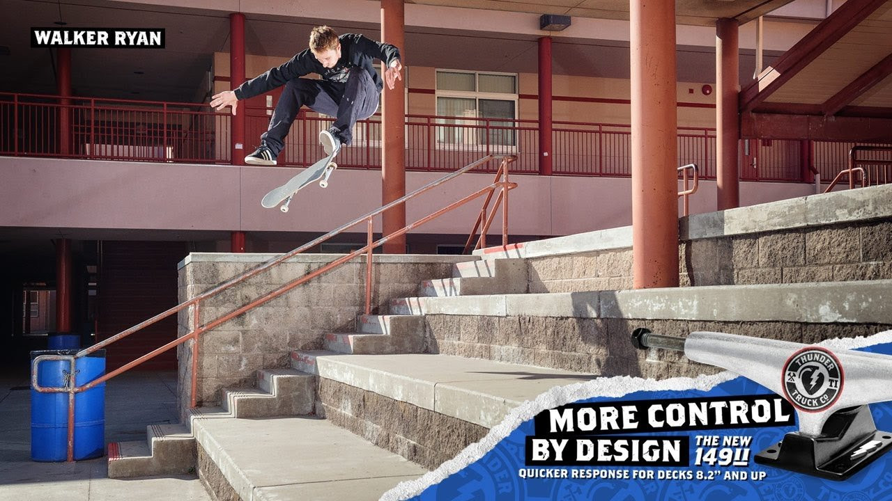 Walker Ryan Knows. New Thunder Trucks 149 II. <br />Watch and Win your own set of New Thunder 149 II.<br /><br /><br />http://instagram.com/walkerryan<br /><br />http://instagram.com/thundertrucks<br /><br />http://www.thundertrucks.com<br /><br />https://www.facebook.com/Thunder.Trucks<br /><br />https://twitter.com/thundertrucks