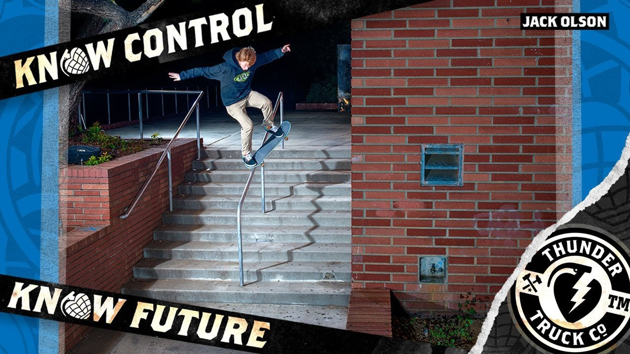 Jack Olson. Thunder Trucks. Know Control. Know Future<br /><br />Follow @THUNDERTRUCKS @JACKOLSON1 for more. <br /><br />http://instagram.com/thundertrucks<br /><br />http://instagram.com/jackolson1<br /><br />http://www.thundertrucks.com<br /><br />https://www.facebook.com/Thunder.Trucks<br /><br />https://twitter.com/thundertrucks