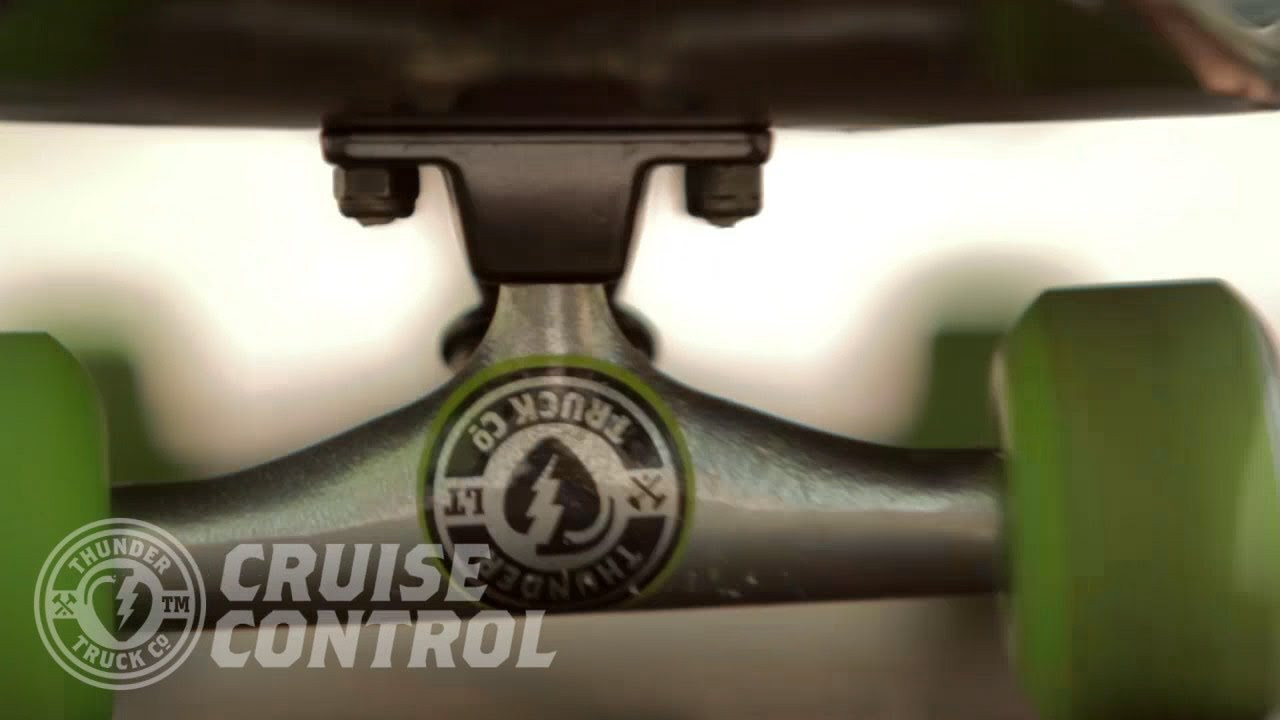 Thunder Trucks New 143 - A quicker, more responsive truck for thinner boards. Light - Strong- Guaranteed. <br /><br />For more go to: <br /><br />http://instagram.com/thundertrucks<br /><br />http://www.thundertrucks.com/<br /><br />https://www.facebook.com/Thunder.Trucks<br /><br />https://twitter.com/thundertrucks