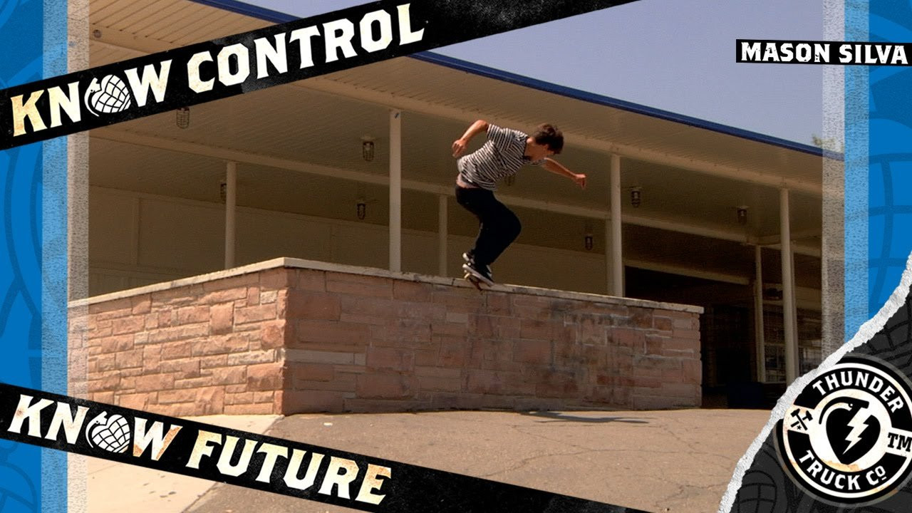 Mason Silva. Thunder Trucks. Know Control. Know Future<br />Follow @THUNDERTRUCKS @MASONSILVA to WIN Free Trucks. . <br /><br />http://instagram.com/thundertrucks<br />https://instagram.com/masonsilva/<br />http://www.thundertrucks.com<br />https://www.facebook.com/Thunder.Trucks<br />https://twitter.com/thundertrucks
