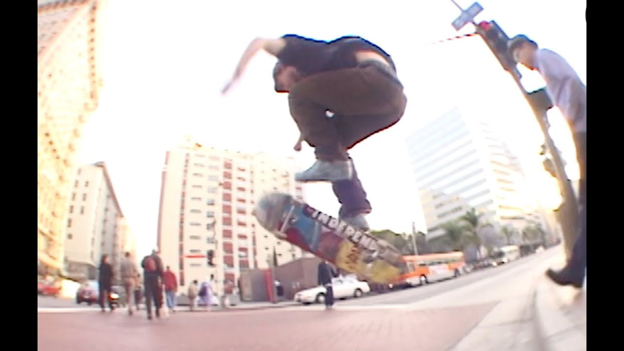 A very cool spot and story gets its own episode. This two-day mission shows the amount of effort that can go into just one line in a video part. The line appeared in 2005's First Love, between Omar's and Gallant's parts. Clint later had a part in Let's Do This. The focus and skill it takes to land the 360 flip every try in heavy traffic, then navigate even more people en route to the high marble ledge is a testament to not only how good Clint is, but the determination to get this line. <br />Even after landing one with his hand down, they both went back for more. They had to swerve bike "cops" too! Hiding in grocery stores! "They're the bad guys, and we're the good guys. I always wanted the skater to win."—Jason Hernandez<br />Keegan Sauder and Seu Trinh were on the sesh. The jail king comes out 7:45. Oh, Sylvio! We're not sure of the state of these blocks nowadays, but the next time you're in DTLA go have a look around Pershing Square. <br /><br />Subscribe to TransWorld’s YouTube: http://twskate.co/gz8nsr<br />Follow TWS for the latest:<br />Daily videos, photos and more: http://skateboarding.transworld.net/<br />Like TransWorld SKATEboarding on Facebook: https://www.facebook.com/TransWorldSkate<br />Follow TransWorldSKATE on Instagram: https://instagram.com/transworldskate/