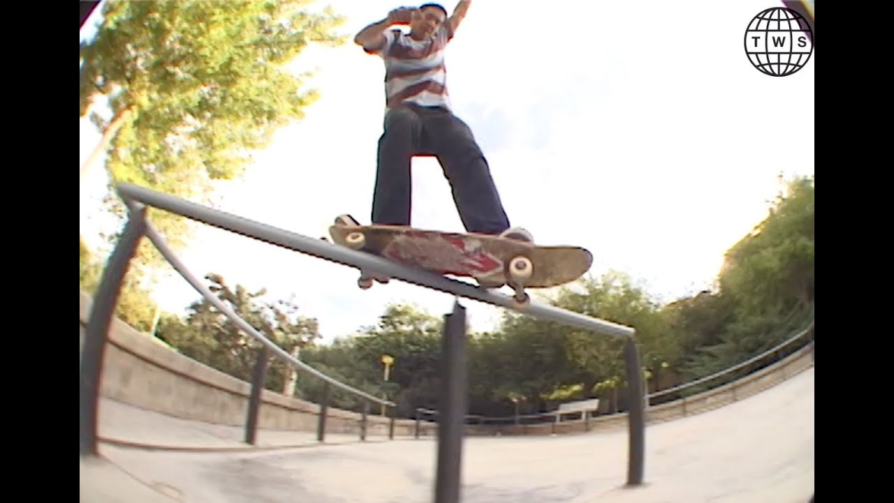 This next episode is probably a week of skating. I'm not sure exactly because we flew into Barcy, skated for a few days then Oliver Barton and us drove down to Valencia and Malaga. We stayed in those towns for at least a week (I think), then ended the trip back in Barcelona. These trips started a reunion tour with us friends. We would end up going back to Barcelona every year, it was such a fun time and a big inspiration seeing these spots and architecture. Barcelona is EPIC. Damn Shiloh was on fire at that gap to rail in Malaga!<br />Featuring Shiloh Greathouse, Omar Salazar, Richard Angelides, Chany Jeanguenin, Stefan Janoski, Kyle Leeper, and Oliver Barton.<br />I start each video the same way, I pick two to five DV tapes (in order) from my TransWorld DV drawer. I read my log book and find out what’s in store for the next video. I line the deck up with the time code that coincides with what I have written down, and the memories start flowing. I’ll fiddle with the order depending on just how gnarly the tricks are, BUT these videos are chronological in the sense that I do not skip around to different tapes just to find “gnarlier” tricks to make the edits better. These edits play very closely to how the footage got recorded on each tape and what time frame I filmed each trick.<br />Subscribe to TransWorld’s YouTube: http://twskate.co/gz8nsr<br />Follow TWS for the latest:<br />Daily videos, photos and more: http://skateboarding.transworld.net/<br />Like TransWorld SKATEboarding on Facebook: https://www.facebook.com/TransWorldSkate<br />Follow TransWorldSKATE on Instagram: https://instagram.com/transworldskate/