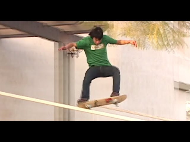 Coming back from Miami and getting right back into it. It looks like the Foundation guys were in town, probably staying at our apartment. I had a few different crews of skaters I'd film with often. Either the guys in the next TWS video, the Sacto crew, or Daniel Shimizu and I would be out lurking around LA looking for new spots. Watching Omar Salazar at the end of this episode is a perfect example of how you had to treat Omar sometimes. Stefan would literally have to stop him from doing a trick over and over again. He had so much energy and if he did a trick once he most likely wanted to do it again. Sometimes he literally didn't know any better and we'd have to tell him, "No Omar stop" :)<br /><br />Featuring Stefan Janoski, Kyle Leeper, Thomas Bonilla, Daniel Shimizu, Seu Trinh, Gareth Stehr, Leo Romero, DJ Chavez, Ethan Fowler, Raymond Molinar, Omar Salazar, and Brandon Biebel.<br /><br />I start each video the same way, I pick two to five DV tapes (in order) from my TransWorld DV drawer. I read my log book and find out what’s in store for the next video. I line the deck up with the time code that coincides with what I have written down, and the memories start flowing. I’ll fiddle with the order depending on just how gnarly the tricks are, BUT these videos are chronological in the sense that I do not skip around to different tapes just to find “gnarlier” tricks to make the edits better. These edits play very closely to how the footage got recorded on each tape and what time frame I filmed each trick.