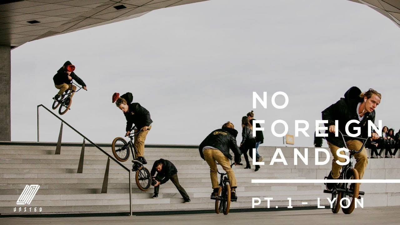 https://unitedbikeco.com<br /><br />The first instalment of 'No Foreign Lands' that will run throughout the next year. The first destination was the heavily explored city of Lyon in France. Despite its' well-ridden spots the United crew, consisting of Nathan Williams, Sebastian Anton, Corey Martinez, Harry Mills Wakley, Alex Valentino and Tom Deville put their mark on the city in a big way.