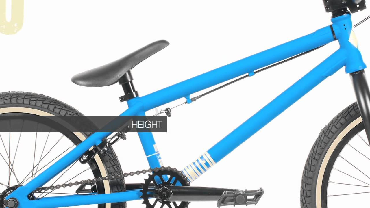 For more info visit: http://unitedbikeco.com/products/2013-recruit-rn18-complete-bike/<br /><br />UK SRP: £299.99<br />USA SRP: $369.99<br />AUS SRP: $399.99<br /><br />Top Tube Length 18 in<br />Frame Geometry HT: 75° / CS: 12.45 in / BB: 10.75 in / SO: 7.3 in<br />Material 1020 hi ten steel<br />Headtube Integrated<br />Dropouts 6mm thick, 14mm slots<br />Brake Mounts Welded 990<br />Fork Legs 1020 hi ten steel<br />Steerer Integrated race, 1020 hi ten steel<br />Fork Dropouts 5mm thick, 10mm slots<br />Handlebars 1020 hi ten H: 7.25 in x W: 26 in<br />Grips United 120mm Jr w/nylon push in end<br />Headset United sealed bearing integrated<br />Stem United short alloy front load with forged detail<br />Lever Alloy, junior reach<br />Brake Tektro 990<br />Cranks 3pc tubular cromo, 8 spline, 152mm<br />BB United sealed bearing mid<br />Sprocket United design, 25t<br />Pedals Junior size, nylon/fibreglass<br />Chain Taya 410, Black<br />Rear Rim Single wall 36h, alloy, colour anodized<br />Front Rim Single wall 36h, alloy, colour anodized<br />Rear Hub 36h, sealed bearing alloy cassette, 14mm axle<br />Driver 9t, 3 pawl, sealed bearing, loud mechanism<br />Front Hub 36h, looseball, 10mm axle<br />Rear Tyre Innova 18 x 2.1, 65 psi<br />Front Tyre Innova 18 x 2.1, 65 psi<br />Seat Jr size plastic with integrated post<br />Seat Post Integrated with seat<br />Seat Clamp Alloy<br />Weight 23 lbs / 10.43 kg<br />Colours Flat Black/Red & Flat Blue/Tan