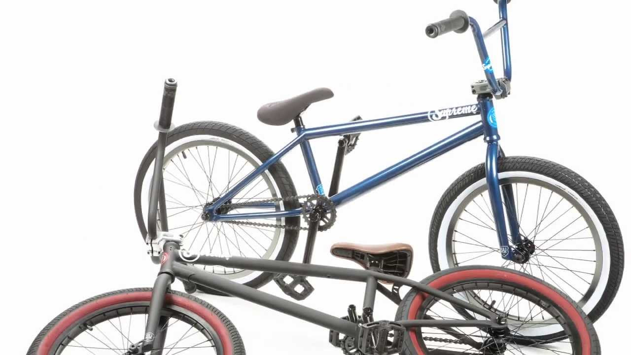 For more info visit: http://unitedbikeco.com/products/2013-supreme-su2-complete-bike/<br /><br />UK SRP: £529.99<br />USA SRP: $599.99<br />AUS SRP: $889.99<br /><br />Top Tube Length 20.85 in<br />Frame Geometry HT: 75° / CS: 13.25 in / BB: 11.8 in / SO: 8.35 in<br />Material 100% 4130 Japanese seamless cromo<br />Headtube Integrated<br />Dropouts 5mm thick 4130 cromo, 14mm slots<br />Brake Mounts Removable 990 pivots & guides<br />Fork Legs Tapered, 4130 cromo<br />Steerer 1pc, integrated race, 4130 cromo<br />Fork Dropouts 5mm thick cromo, machined holes, 10mm slots<br />Handlebars 4130 cromo H: 8.5 in x W: 28.5 in<br />Grips United 2013 w/nylon push in end<br />Headset United sealed bearing integrated<br />Stem United alloy front load with cnc detail<br />Lever Alloy<br />Brake Tektro 990<br />Cranks 3pc slimline heat treated tubular cromo, 8 spline, 175mm<br />BB United sealed bearing mid<br />Sprocket United alloy, 25t<br />Pedals Eclat 'Slash' nylon<br />Chain Taya 410, Black<br />Rear Rim Cinema 777 double wall, alloy, 36h, colour anodized<br />Front Rim Cinema 777 double wall, alloy, 36h, colour anodized<br />Rear Hub 36h, sealed bearing alloy cassette, 14mm axle<br />Driver 9t, 4 pawl, sealed bearing, ultra loud mech<br />Front Hub 36h, alloy, sealed bearing, female axle<br />Rear Tyre United Direct 20 x 2.3, 110 psi<br />Front Tyre United Swerve 20 x 2.25, 110 psi<br />Seat United 2013 Pivotal mid<br />Seat Post Pivotal<br />Seat Clamp Invest cast integrated with frame<br />Weight 24 lbs / 10.88 kg<br />Colours Flat Black/Polished/Red & High Gloss Dark Blue/Dark Grey