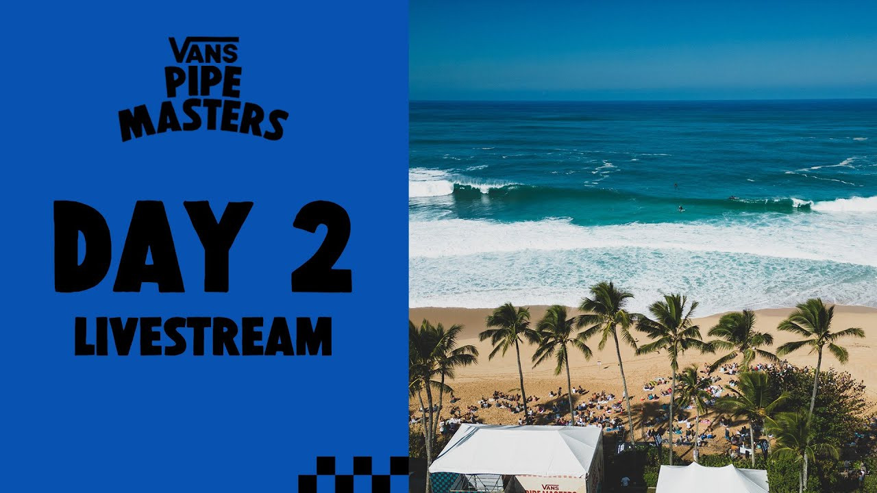 Tune into Day 2 of Vans Pipe Masters! Get the full experience: scores, leaderboard and more at pipemasters.vans.com<br /><br />Vans, the original action sports brand and icon of creative exploration, is proud to present the Vans Pipe Masters event, December 8-20, 2023, on the North Shore of Oahu. The reimagined Vans Pipe Masters marks a new chapter for the iconic wave and contest. This year’s specialty event will showcase 60 men and women surfers handpicked by Vans who represent the most exciting barrel riders and aerialists from around the world. The contest is a leaderboard style event with all competitors surfing in three rounds in search of their top three highest scored rides. The top four male and top four female surfers with the highest total scores will advance to the finals for a chance to win a portion of the $420k prize purse.<br /><br /><br />About Vans Surf:<br />Inspired by the creative pioneers, craftsmen, legends, and true icons of the sport, Vans Surf embodies a lifestyle of experimentation and championing the creative and unpredictable nature of surfing—because progress is never a straight line. Vans Surf: “Off The Wall and Into The Water.”<br /><br /><br />Discover more Vans Surf content:<br />https://youtube.com/playlist?list=PL9F49ECDEA9831DED<br /> <br />Learn more about Vans Surf:<br />https://www.vans.com/surf.html?icn=topnav<br /><br /><br />Connect with Vans:<br />http://www.vans.com/surf <br />http://www.instagram.com/vanssurf<br />http://www.tiktok.com/@vans<br /> <br />Subscribe now at: <br />http://www.youtube.com/vans<br /><br /><br />Connect with Vans: <br />http://www.vans.com   <br />http://www.facebook.com/vans<br />http://www.instagram.com/vans<br />http://www.tiktok.com/@vans<br /><br /><br />About Vans:<br />Vans®, a VF Corporation (NYSE: VFC) brand, is the original action sports footwear, apparel, and accessories brand. Vans® authentic collections are sold in 97 countries through a network of subsidiaries, distributors, and international offices. Vans® has over 2,000 retail locations globally including owned, concession and partnership doors. The Vans® brand promotes creative self-expression in youth culture across action sports, art, music, and street culture and delivers progressive platforms such as Vans Checkerboard Day, Vans Park Series, Vans Triple Crown of Surfing®, Vans Custom Culture, and Vans’ cultural hub and international music venue, House of Vans.<br /><br /><br />http://www.youtube.com/vans