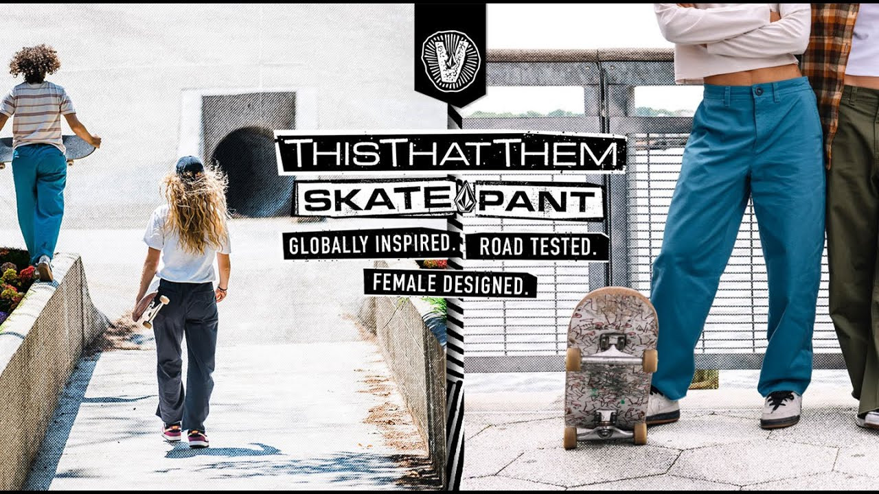 4 female skaters came from all different places to inform and create this pant. Liv Lovelace came from Australia to meet up with Rachelle Vinberg in NYC while Lore Bruggeman flew from Belgium to meet up with Monica Torres in LA. This video documents their experience and road testing the ThisThatThem skate pant. See their journey and their hopes for future generations in this video.<br /><br />ThisThatThem Women's Skate Pants: https://vol.cm/tttpant<br />ThisThatThem Video Premiere & Skate Meet-Up (Oct. 27): https://vol.cm/tttevent<br />Behind the scenes, making of the ThisThatThem pant: https://youtu.be/rT9lOOY-OWE