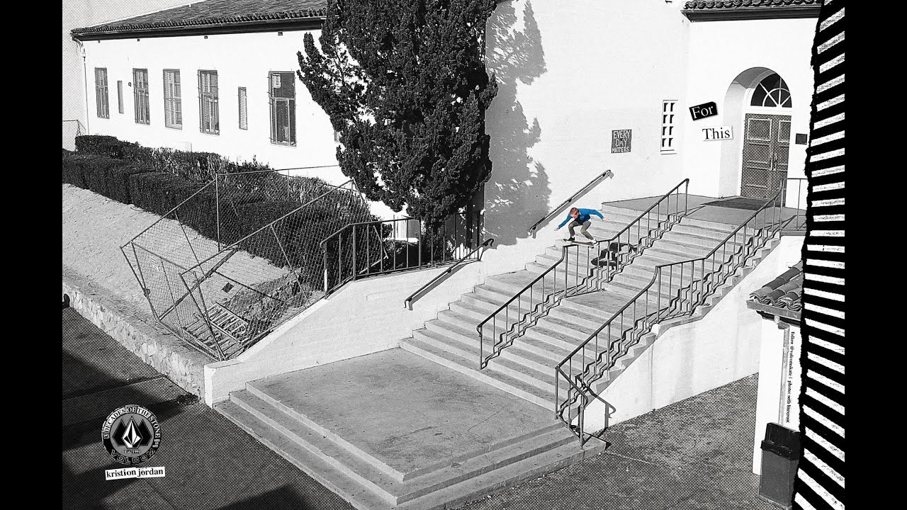 2021 marks Volcom’s 30 year anniversary and we’ve been having a blast celebrating all year. This here dynamic display of raw youth energy by Kristion Jordan is a prime example of things to celebrate. We have been proudly activating our big youth since day one and this clip sits perfectly well in our 3 decades of youth liberation. While ages 11 and 12, Kristion, who lives in the greater L.A. area, filmed this all over Southern California. We’re excited to kick off a solid part just before he reaches his teens and we look forward to see where his bright future takes him. Congratulations Kristion, Love Volcom…True To This since 1991