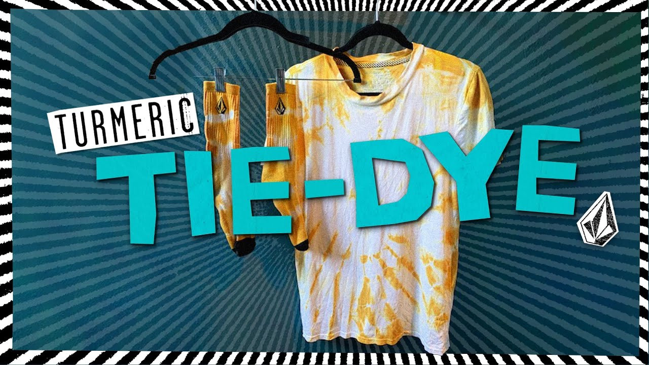 Want to spice up an old white pair of socks or t-shirt with a natural tie-dye? We got you covered with our turmeric tie-dye how-to. Follow a few easy steps to get a tie-dye that is made with a household kitchen essential that is probably in your spice drawer.<br /><br />https://www.volcom.com/blogs/truetothis/how-to-natural-tie-dye-tutorial-volcom-holi-d-i-y-s
