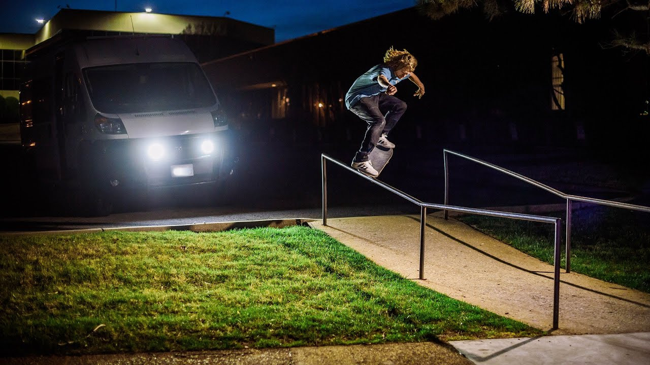 Have you ever just wanted to buy a van and travel around the country doing whatever you want with your friends? That's exactly what Alec Majerus did! In February of 2020 Alec took his 'Gnar-V' sprinter camper van from southern California all the way cross-country to Tampa, Florida for the annual Tampa Pro contest. With his friend and fellow ripper, Jared Cleland, Alec and the boys hit the road, skating all sorts of spots, travelling over 6,500 miles through 12 states in a little over 2 weeks!<br />For the full report of the journey go to http://vol.cm/gnarv<br /><br />Skaters: Alec Majerus & Jared Cleland <br />Filmed by Grant Amspacher and Taylor Phillips<br />Edited by Grant Amspacher