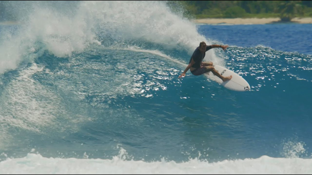 “There are lots of ways to say “crazy” in this world. And there are lots of ways to surf. Joan Duru makes the pursuit look “crazy-good.” Ten years ago, he and a group of friends ventured to the surfing-rich island nation of Indonesia. Maybe you’ve heard of it? The footage they collected was never released. So Joan went back to do the trip right this time and made sure to get the cut out to the world.<br /><br />And so, we have PEK, from filmmakers Vincent Kardasik and Alex Lesbats, featuring the French goofy-foot in the dreamy waves of said island nation, making them look, well, crazy-good” Joe Carberry<br /><br />Filmmakers: Vincent Kardasic & Alex Lesbats<br />Music: ASG “Species American”