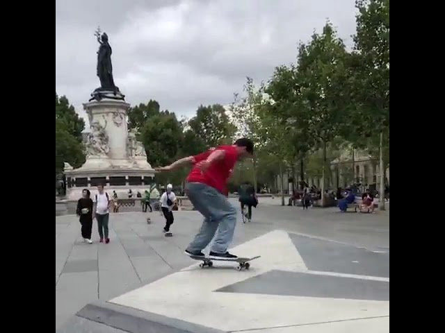 Invited skaters had to battle during 9 days for the VolcomTriple Quest in Paris in collaboration with Free Skate magazine, from September 11-19, 2019 to get a trick on each on the three chosen spots.<br /><br />Heated sessions with skate buddies, sweat, beers and good times were had by all, as there was no one-minute-run stress or jam session hassle from “regular” skate comps.<br /><br />Tons of tricks, including a couple NBDs, went down at the three spots: Creteil Ledges - The Volcom Stone place de la République – a two trick line at Le Dôme including the double set.<br /><br />In the end only four winners claimed their bite at the 1000€ prize money under beer showers during the award party last Friday night…<br /><br />Thanks to everyone involved, to the dedicated filmers, the judges Franck Barratiero, Arthur Derrien and Alex Galles, to the locals and travelling skaters and to the Bottle shop. Video recap and teaser by Yann Garin (@101chichi)