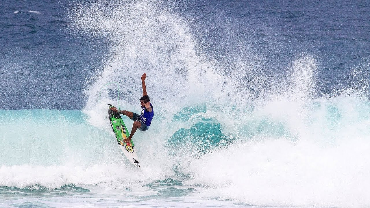 Day 1 recap: http://vol.cm/vpprecap1<br />Day 2 recap: http://vol.cm/vpprecap2<br />Day 3 recap: http://vol.cm/vpprecap3<br />Hawaii's North Shore never plays favorites and that was apparent in the early goings at the Volcom Pipe Pro. It wasn't the iconic Pipeline fans are used to on opening day and tough conditions left the door open for a lot of unknowns. Competitors were at the mercy of Mother Nature for nearly the entire day of proceedings and those who rose to the occasion came away with the spoils.<br /><br />The event ran through Round 1 and Round 2 Heats 1-11, but not before getting a surprise spectacle to close out opening day affairs.