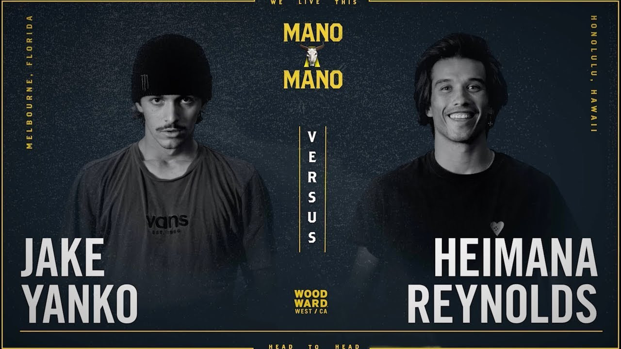 Jake Yanko takes on Heimana Reynolds in the final game of the Men's Division for Mano A Mano 2023. <br />--<br /><br />Mano A Mano brings 32 of the world’s best transition skaters together for a single-elimination game of S.K.A.T.E. tournament on the iconic Mini Ramp at Woodward West. <br /><br />--<br /><br />Go to Woodward: http://www.woodwardpa.com | http://www.woodwardwest.com | http://www.worldofwoodward.com<br /><br />Shop Woodward Apparel & Accessories: http://www.shopcampwoodward.com <br /><br />Subscribe: http://bit.ly/subscribe2woodward​ <br /><br />Facebook: http://facebook.com/woodwardcamp​ <br />Instagram: http://instagram.com/woodwardcamp​ <br />Twitter: http://twitter.com/woodwardcamp