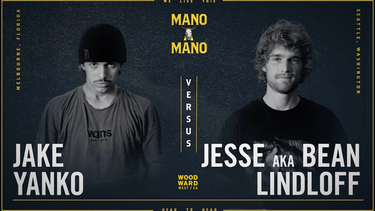 Jake Yanko takes on Jesse Lindloff in the first game of the semi-finals for Mano A Mano 2023. <br />--<br /><br />Mano A Mano brings 32 of the world’s best transition skaters together for a single-elimination game of S.K.A.T.E. tournament on the iconic Mini Ramp at Woodward West. <br /><br />--<br /><br />Go to Woodward: http://www.woodwardpa.com | http://www.woodwardwest.com | http://www.worldofwoodward.com<br /><br />Shop Woodward Apparel & Accessories: http://www.shopcampwoodward.com <br /><br />Subscribe: http://bit.ly/subscribe2woodward​ <br /><br />Facebook: http://facebook.com/woodwardcamp​ <br />Instagram: http://instagram.com/woodwardcamp​ <br />Twitter: http://twitter.com/woodwardcamp