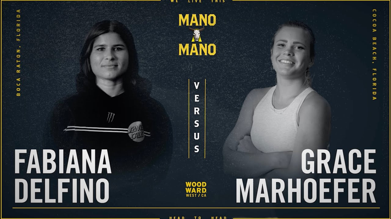 Fabiana Delfino and Grace Marhoffer kick off for Round Two of the Women's Division for Mano A Mano 2023 at Woodward West.<br /><br />--<br /><br />Mano A Mano brings 32 of the world’s best transition skaters together for a single-elimination Game of S.K.A.T.E. tournament on the iconic Mini Ramp at Woodward West. <br /><br />--<br /><br />Go to Woodward: http://www.woodwardpa.com | http://www.woodwardwest.com | http://www.worldofwoodward.com<br /><br />Shop Woodward Apparel & Accessories: http://www.shopcampwoodward.com <br /><br />Subscribe: http://bit.ly/subscribe2woodward​ <br /><br />Facebook: http://facebook.com/woodwardcamp​ <br />Instagram: http://instagram.com/woodwardcamp​ <br />Twitter: http://twitter.com/woodwardcamp