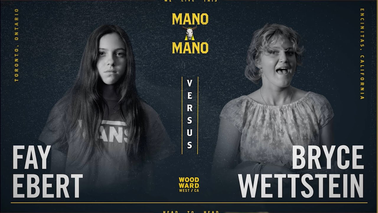 Fay Ebert and Bryce Wettstein square off for the sixth match in the first round of the Women's Division for Mano A Mano 2023 at Woodward West.<br /><br />--<br /><br />Mano A Mano brings 32 of the world’s best transition skaters together for a single-elimination Game of S.K.A.T.E. tournament on the iconic Mini Ramp at Woodward West. <br /><br />--<br /><br />Go to Woodward: http://www.woodwardpa.com | http://www.woodwardwest.com | http://www.worldofwoodward.com<br /><br />Shop Woodward Apparel & Accessories: http://www.shopcampwoodward.com <br /><br />Subscribe: http://bit.ly/subscribe2woodward​ <br /><br />Facebook: http://facebook.com/woodwardcamp​ <br />Instagram: http://instagram.com/woodwardcamp​ <br />Twitter: http://twitter.com/woodwardcamp