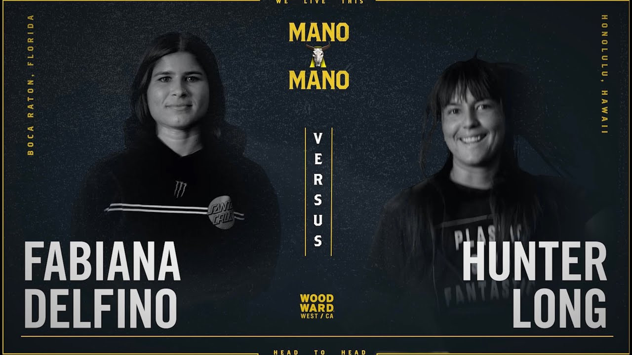 Fabiana Delfino and Hunter Long kick things off in our Women's Division for Mano A Mano 2023 at Woodward West.<br /><br />--<br /><br />Mano A Mano brings 32 of the world’s best transition skaters together for a single-elimination Game of S.K.A.T.E. tournament on the iconic Mini Ramp at Woodward West. <br /><br />--<br /><br />Go to Woodward: http://www.woodwardpa.com | http://www.woodwardwest.com | http://www.worldofwoodward.com<br /><br />Shop Woodward Apparel & Accessories: http://www.shopcampwoodward.com <br /><br />Subscribe: http://bit.ly/subscribe2woodward​ <br /><br />Facebook: http://facebook.com/woodwardcamp​ <br />Instagram: http://instagram.com/woodwardcamp​ <br />Twitter: http://twitter.com/woodwardcamp