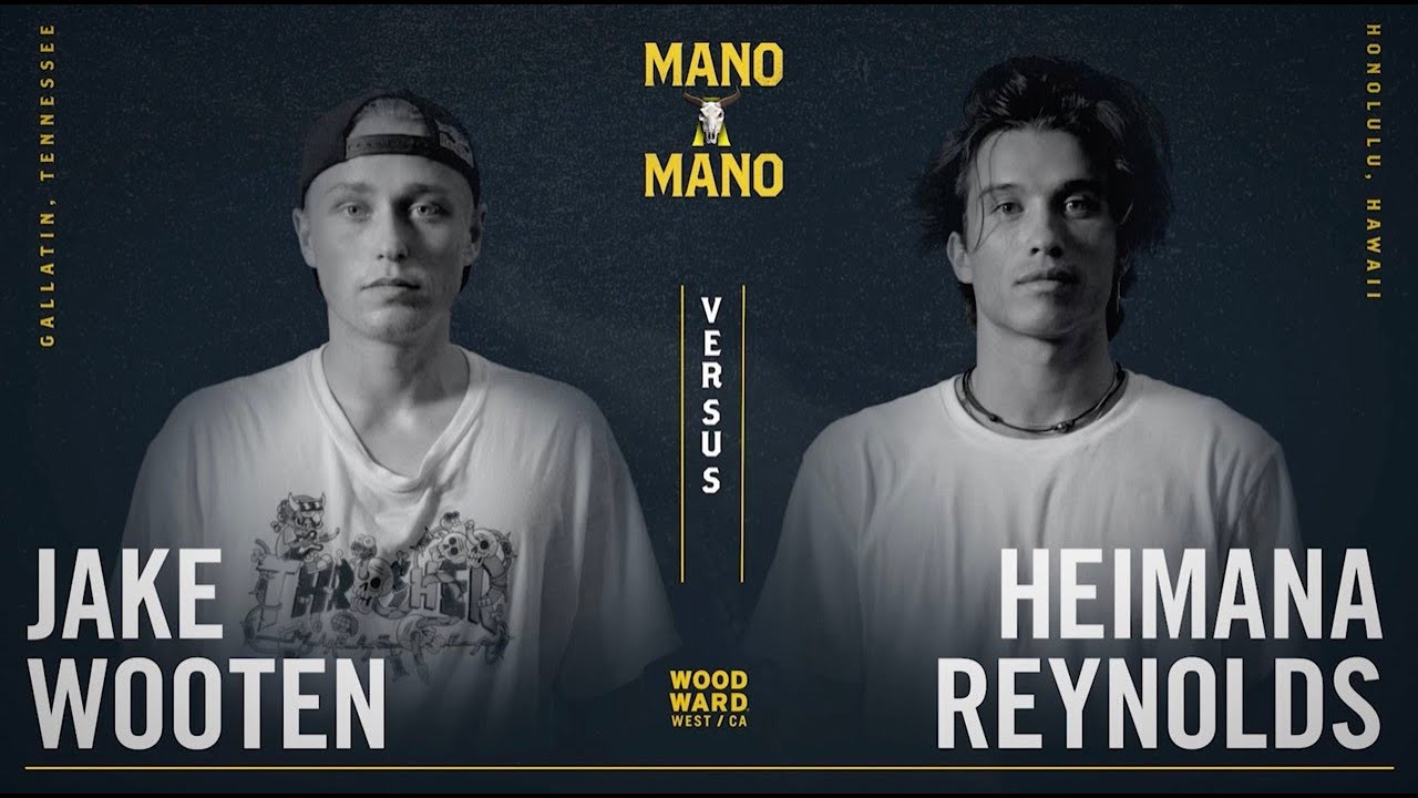 Jake Wooten takes on Heimana Reynolds in the final game of Mano A Mano 2022. <br />--<br /><br />Mano A Mano brings 24 of the world’s best transition skaters together for a single-elimination Game of S.K.A.T.E. tournament on the iconic Mini Ramp at Woodward West. <br /><br />New for 2022 is an 8-skater women’s division featuring top pros and up-and-coming talent, along with a handful of bonus challenges for cash prizes. <br /><br />--<br /><br />Go to Woodward: http://www.woodwardpa.com | http://www.woodwardwest.com | http://www.worldofwoodward.com<br /><br />Shop Woodward Apparel & Accessories: http://www.shopcampwoodward.com <br /><br />Subscribe: http://bit.ly/subscribe2woodward​ <br /><br />Facebook: http://facebook.com/woodwardcamp​ <br />Instagram: http://instagram.com/woodwardcamp​ <br />Twitter: http://twitter.com/woodwardcamp