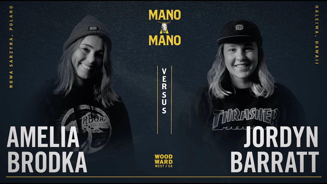 Amelia Brodka takes on Jordyn Barratt in the fourth game of Round 1, Mano A Mano 2022. <br /><br />--<br /><br />Mano A Mano brings 24 of the world’s best transition skaters together for a single-elimination Game of S.K.A.T.E. tournament on the iconic Mini Ramp at Woodward West. <br /><br />New for 2022 is an 8-skater women’s division featuring top pros and up-and-coming talent, along with a handful of bonus challenges for cash prizes. <br /><br />--<br /><br />Go to Woodward: http://www.woodwardpa.com | http://www.woodwardwest.com | http://www.worldofwoodward.com<br /><br />Shop Woodward Apparel & Accessories: http://www.shopcampwoodward.com <br /><br />Subscribe: http://bit.ly/subscribe2woodward​ <br /><br />Facebook: http://facebook.com/woodwardcamp​ <br />Instagram: http://instagram.com/woodwardcamp​ <br />Twitter: http://twitter.com/woodwardcamp