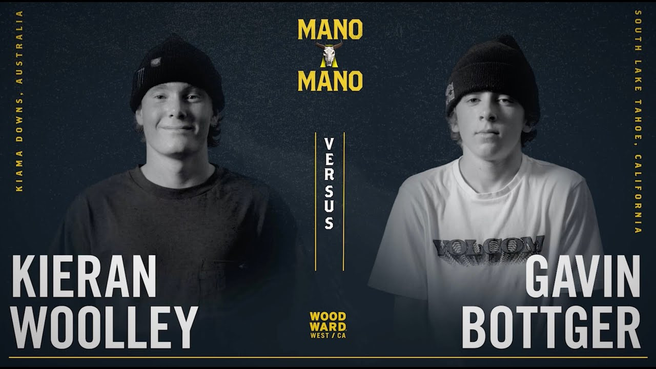 Kieran Woolley takes on Gavin Bottger in the sixth game of Round 1, Mano A Mano 2022. <br />--<br /><br />Mano A Mano brings 24 of the world’s best transition skaters together for a single-elimination Game of S.K.A.T.E. tournament on the iconic Mini Ramp at Woodward West. <br /><br />New for 2022 is an 8-skater women’s division featuring top pros and up-and-coming talent, along with a handful of bonus challenges for cash prizes. <br /><br />--<br /><br />Go to Woodward: http://www.woodwardpa.com | http://www.woodwardwest.com | http://www.worldofwoodward.com<br /><br />Shop Woodward Apparel & Accessories: http://www.shopcampwoodward.com <br /><br />Subscribe: http://bit.ly/subscribe2woodward​ <br /><br />Facebook: http://facebook.com/woodwardcamp​ <br />Instagram: http://instagram.com/woodwardcamp​ <br />Twitter: http://twitter.com/woodwardcamp