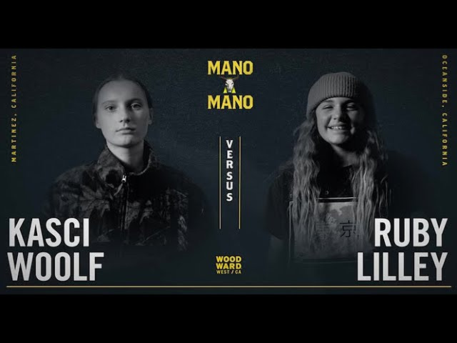 Kasci Woolf takes on Ruby Lilley in the second game of Round 1, Mano A Mano 2022. <br /><br />--<br /><br />Mano A Mano brings 24 of the world’s best transition skaters together for a single-elimination Game of S.K.A.T.E. tournament on the iconic Mini Ramp at Woodward West. <br /><br />New for 2022 is an 8-skater women’s division featuring top pros and up-and-coming talent, along with a handful of bonus challenges for cash prizes. <br /><br />--<br /><br />Go to Woodward: http://www.woodwardpa.com | http://www.woodwardwest.com | http://www.worldofwoodward.com<br /><br />Shop Woodward Apparel & Accessories: http://www.shopcampwoodward.com <br /><br />Subscribe: http://bit.ly/subscribe2woodward​ <br /><br />Facebook: http://facebook.com/woodwardcamp​ <br />Instagram: http://instagram.com/woodwardcamp​ <br />Twitter: http://twitter.com/woodwardcamp