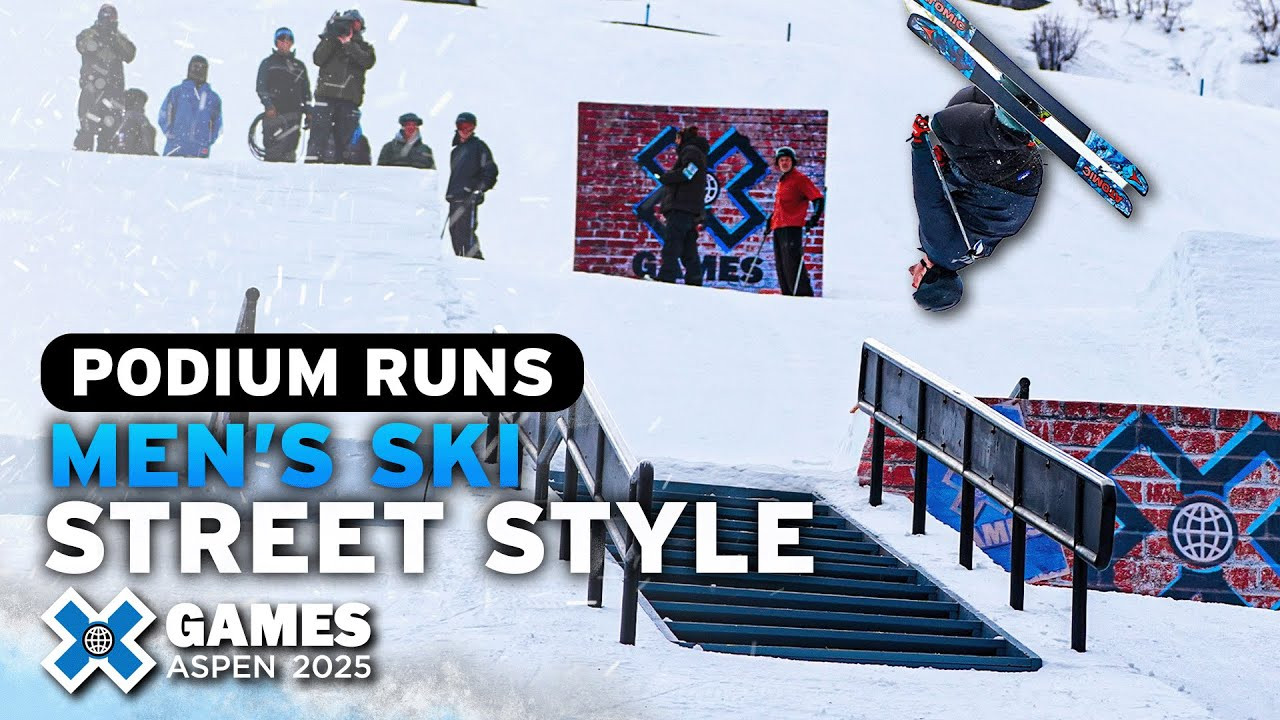 Watch the top podium runs from Men’s Ski Street Style at X Games Aspen 2025!<br /><br />How medal event is judged:<br />1 heat of 8 athletes participating in 3 runs each. Best run counts, with the best run ranked 1-8. Judges will rank competitors throughout the contest.<br /><br />#XGames #XGamesAspen #skiing #XGamesAspen2025<br /><br />____<br /><br />X Games — your destination for all things action sports, music, lifestyle and everything in between. <br /><br />Visit our official homepage at http://xgames.com for more coverage and highlights.<br /><br />SUBSCRIBE: https://www.youtube.com/XGames<br /><br />Check us on Social @XGames:<br />Instagram ► https://instagram.com/xgames<br />TikTok ► https://www.tiktok.com/@XGames<br />Twitter ► https://twitter.com/xgames<br />Facebook ► https://facebook.com/XGames<br />Twitch ► https://www.twitch.tv/xgames<br />Snapchat ► @xgames<br />Text Us! ► (772) 494-2637<br /><br />Thanks for watching #XGames!