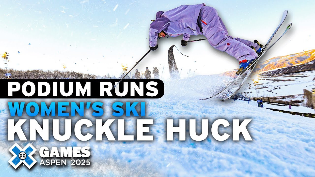 Watch the top podium runs from Women’s Ski Knuckle Huck at X Games Aspen 2025!<br /><br />The Knuckle Huck discipline uses the same course as the Big Air jump, however instead of hitting the jump, athletes utilize the rollover or “knuckle” to throw their most stylish tricks. The men’s and women’s final will be a 20-minute jam session where athletes take as many runs as possible and will be ranked based on overall impression.<br /><br />Knuckle Huck is judged on execution and difficulty of maneuvers, variety, progression of attempt, originality and style.<br /><br />Rules at a Glance:<br />1 heat of 8 athletes<br />20 minute Jam Session<br />As many runs as time permits<br />Score based on overall impression<br /><br />#XGames #XGamesAspen #skiing #XGamesAspen2025<br /><br />____<br /><br />X Games — your destination for all things action sports, music, lifestyle and everything in between. <br /><br />Visit our official homepage at http://xgames.com for more coverage and highlights.<br /><br />SUBSCRIBE: https://www.youtube.com/XGames<br /><br />Check us on Social @XGames:<br />Instagram ► https://instagram.com/xgames<br />TikTok ► https://www.tiktok.com/@XGames<br />Twitter ► https://twitter.com/xgames<br />Facebook ► https://facebook.com/XGames<br />Twitch ► https://www.twitch.tv/xgames<br />Snapchat ► @xgames<br />Text Us! ► (772) 494-2637<br /><br />Thanks for watching #XGames!