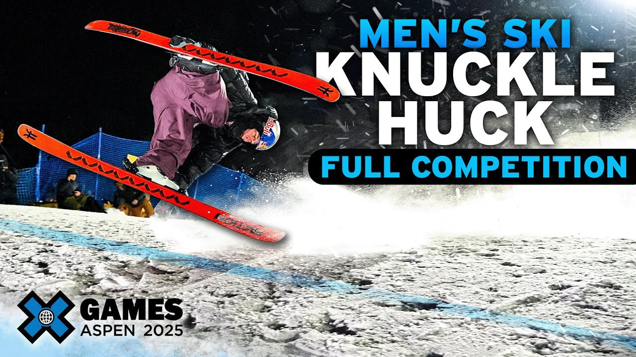 Watch the full Men’s Ski Knuckle Huck event from X Games Aspen 2025! <br /><br />The Knuckle Huck discipline uses the same course as the Big Air jump, however instead of hitting the jump, athletes utilize the rollover or “knuckle” to throw their most stylish tricks. The men’s and women’s final will be a 20-minute jam session where athletes take as many runs as possible and will be ranked based on overall impression.<br /><br />Knuckle Huck is judged on execution and difficulty of maneuvers, variety, progression of attempt, originality and style.<br /><br />Rules at a Glance:<br />1 heat of 8 athletes<br />20 minute Jam Session<br />As many runs as time permits<br />Score based on overall impression<br /><br />HOW TO WATCH<br />Join us for the ultimate celebration of action sports! For the full X Games Aspen 2025 schedule, click here: xgames.com/howtowatch <br /><br />#XGames #XGamesAspen #skiing #XGamesAspen2025<br /><br />____<br /><br /><br />X Games — your destination for all things action sports, music, lifestyle and everything in between. <br /><br />Visit our official homepage at http://xgames.com for more coverage and highlights.<br /><br />SUBSCRIBE: https://www.youtube.com/XGames<br /><br />Check us on Social @XGames:<br />Instagram ► https://instagram.com/xgames<br />TikTok ► https://www.tiktok.com/@XGames<br />Twitter ► https://twitter.com/xgames<br />Facebook ► https://facebook.com/XGames<br />Twitch ► https://www.twitch.tv/xgames<br />Snapchat ► @xgames<br />Text Us! ► (772) 494-2637<br /><br />Thanks for watching #XGames!