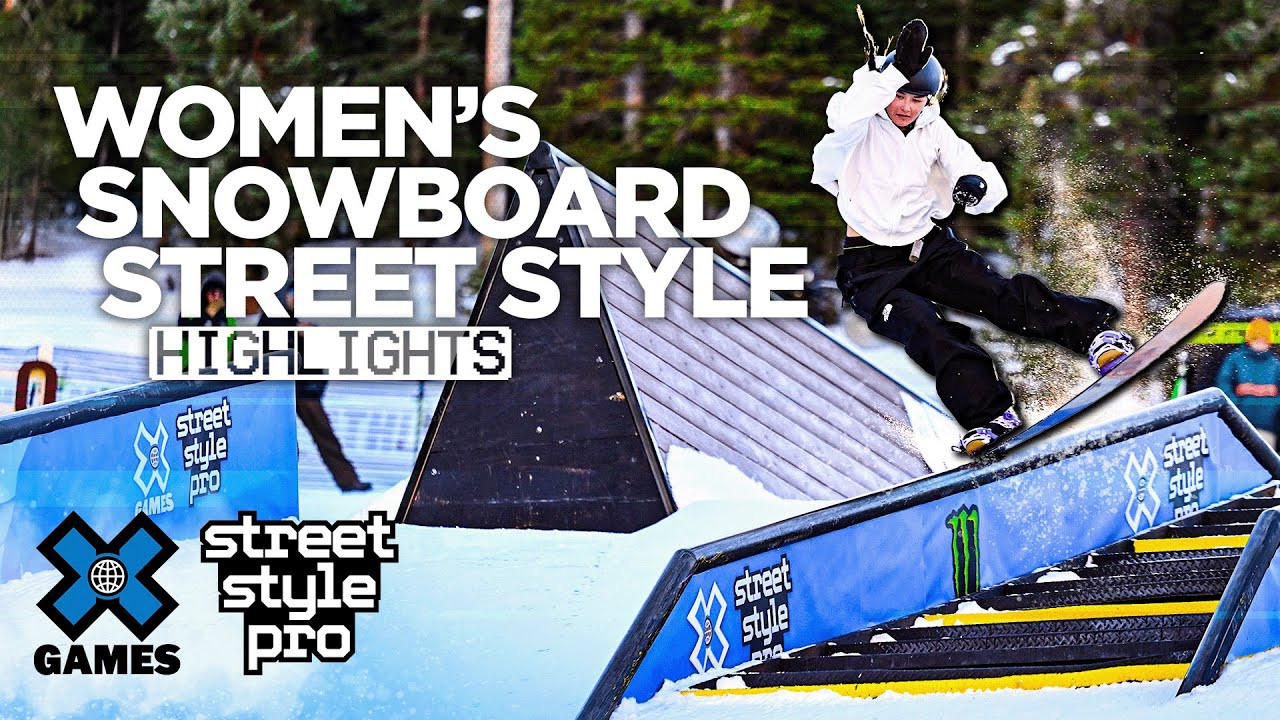 Here are the top moments of Women's Snowboard highlights from the X Games Street Style Pro in Copper, CO.<br /><br />Made for today’s audiences, the world’s best female snowboard street style riders will converge at the Copper Street Course, filled with custom urban features that mimic obstacles from street riding. The contest will be a jam format, where riders will be firing down the course one after another, with the best run being determined by a council of some of the top riders and broadcasters in the action sports space. The winner of the X Games Street Style Pro will receive an invite to compete at X Games Aspen 2025!<br /><br />Athletes:<br />KAITLYN ADAMS<br />LAUREN DERMINIO<br />PAULA BENITO<br />LILY DHAWORNVEJ<br />JESSICA PERLMUTTER<br />JAYLEN HANSON<br />VEDA HALLEN<br />IRIS PHAM<br />ALEXIS HERNANDEZ-ROLAND<br />EGAN WINT<br /><br />____<br /><br />X Games — your destination for all things action sports, music, lifestyle and everything in between. <br /><br />Visit our official homepage at http://xgames.com for more coverage and highlights.<br /><br />SUBSCRIBE: https://www.youtube.com/XGames<br /><br />Check us on Social @XGames:<br />Instagram ► https://instagram.com/xgames<br />TikTok ► https://www.tiktok.com/@XGames<br />Twitter ► https://twitter.com/xgames<br />Facebook ► https://facebook.com/XGames<br />Twitch ► https://www.twitch.tv/xgames<br />Snapchat ► @xgames<br />Text Us! ► (772) 494-2637<br /><br />Thanks for watching #XGames!