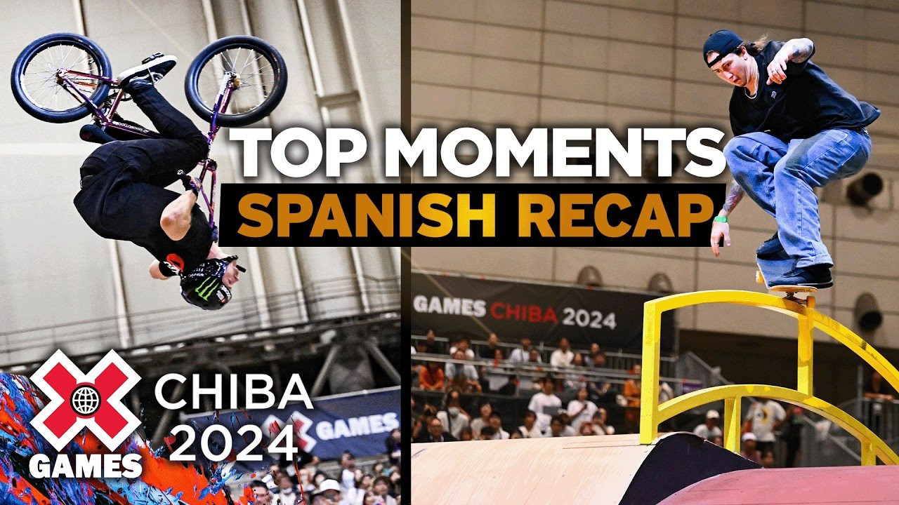 Get ready to relive the most epic moments in Skate, moto, and BMX from X Games Chiba! There was an abundance of storylines, world firsts, and big moments that happened this year and we thought it'd be a huge miss to not share it with broader audiences specifically our Spanish-speaking fans.<br /><br />Host George X, has been covering sporting events for years and acted as a guide through the event as it happened in real-time. These clips were pulled from his livestreams throughout the event. If you want to check out any or all of the full events from this video, his full Spanish coverage videos are live on his channel listed here:<br /><br />https://www.youtube.com/@georgexchannel<br /><br />Huge thank you to George and his team for covering these events, we can't wait to work together on more events in the future!!<br /><br />____<br /><br />X Games — your destination for all things action sports, music, lifestyle and everything in between. <br /><br />Visit our official homepage at http://xgames.com for more coverage and highlights.<br /><br />SUBSCRIBE: https://www.youtube.com/XGames<br /><br />Check us on Social @XGames:<br />Instagram ► https://instagram.com/xgames<br />TikTok ► https://www.tiktok.com/@XGames<br />Twitter ► https://twitter.com/xgames<br />Facebook ► https://facebook.com/XGames<br />Twitch ► https://www.twitch.tv/xgames<br />Snapchat ► @xgames<br />Text Us! ► (772) 494-2637<br /><br />Thanks for watching #XGames!