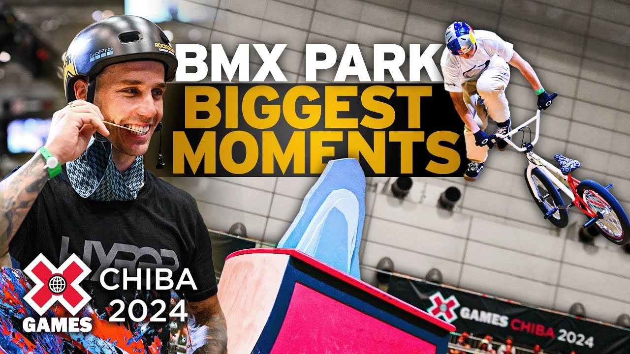 Watch the BMX Park highlights from X Games Chiba, Japan 2024!<br /><br />What is BMX Park?<br /><br />BMX Park is a style of BMX riding featuring a variety of obstacles such as ramps, bowls, quarter pipes, and ledges arranged in a challenging and creative layout. Riders use these obstacles to perform a variety of tricks, jumps, and grinds, incorporating a majority or all features into a single run. The athletes will complete as many runs as possible within the jam session, with their best run score counting towards the final ranking. Competitors will be judged based on aggressive execution of maneuvers, degree of difficulty, variety, continuity of run, originality and style, amplitude (height of airs), and use of the course.<br /><br />Athletes:<br />Logan Martin<br />Rim Nakamura<br />Marcus Christopher<br />Daniel Sandoval<br />Justin Dowell<br />Brandon Loupos<br />Brady Baker<br />Kevin Peraza<br /><br />#XGames #XGamesJapan #BMX #XGamesChiba2024<br /><br />____<br /><br />X Games — your destination for all things action sports, music, lifestyle and everything in between. <br /><br />Visit our official homepage at http://xgames.com for more coverage and highlights.<br /><br />SUBSCRIBE: https://www.youtube.com/XGames<br /><br />Check us on Social @XGames:<br />Instagram ► https://instagram.com/xgames<br />TikTok ► https://www.tiktok.com/@XGames<br />Twitter ► https://twitter.com/xgames<br />Facebook ► https://facebook.com/XGames<br />Twitch ► https://www.twitch.tv/xgames<br />Snapchat ► @xgames<br />Text Us! ► (772) 494-2637<br /><br />Thanks for watching #XGames!